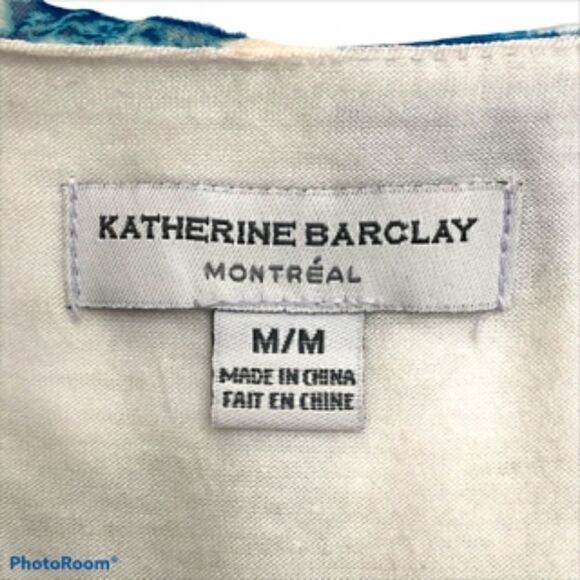 Katherine Barclay Montreal Floral Silk Blend Blouse. Size M. - Picture 4 of 7